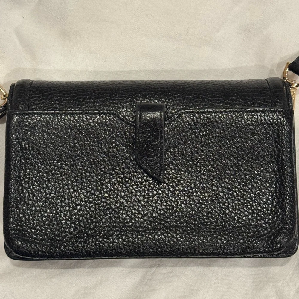 Michael Kors Jet Set Small Pebbled Leather Convertible Crossbody Bag